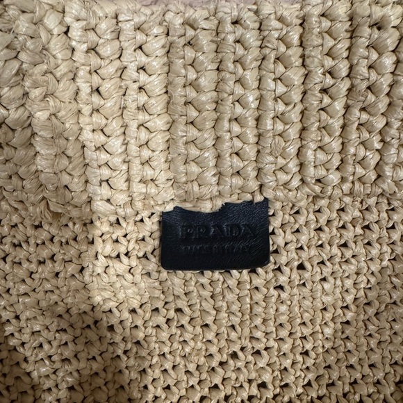Prada Milano Woven Tote Bag - Picture 5 of 8